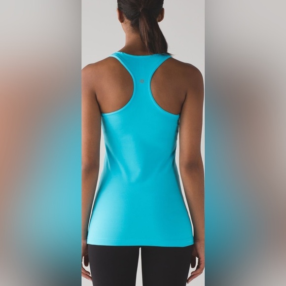 Lululemon Size 10 Cool Performance Tank Top Blue - Picture 3 of 7